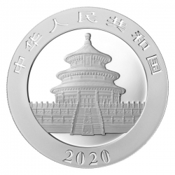 Stříbrná mince 30g Panda