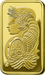 Zlatý slitek 250g PAMP Fortuna